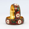 Red Color Meenakari Bangle Size: 2.4 (MKBR111RED-2.4)
