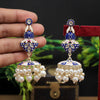 Blue Color Meenakari Earrings (MKE1593BLU)