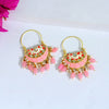 Pink Color Meenakari Earrings (MKE1643PNK)