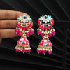 Rani Color Meenakari Earrings (MKE1664RNI)