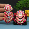 Rani Color Meenakari Earrings (MKE1683RNI)