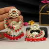 Red Color Meenakari Earrings (MKE1718RED)