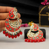 Red Color Meenakari Earrings (MKE1720RED)