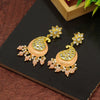 Peach Color Meenakari Earrings (MKE1760PCH)