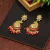 Red Color Meenakari Earrings (MKE1760RED)