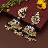 Blue Color Meenakari Earrings (MKE1790BLU)
