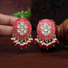 Rani Color Meenakari Earrings (MKE1902RNI)
