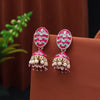Rani Color Meenakari Earrings (MKE1934RNI)