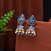 Blue Color Meenakari Earrings (MKE1937BLU)