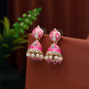 Rani Color Meenakari Earrings (MKE1939RNI)