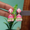 Rani Color Meenakari Earrings (MKE1939RNI)