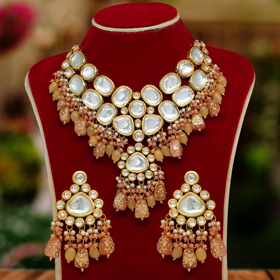 Mustard yellow chemical necklace - urban junky's collections of jewellery