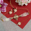 Pink Color Meenakari Choker Necklace Set (MKN432PNK)