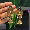 Blue Color Mint Meena Earrings (MNTE425BLU)