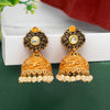 Yellow Color Mint Meena Earrings (MNTE426YLW)