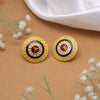 Yellow Color Mint Meena Earrings (MNTE462YLW)