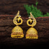 Yellow Color Peacock Inspired Mint Meena Earrings (MNTE473YLW)