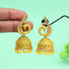 Yellow Color Peacock Inspired Mint Meena Earrings (MNTE473YLW)