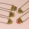 Assorted Color 5 Piece Of Mangalsutra Combo (MS162CMB)