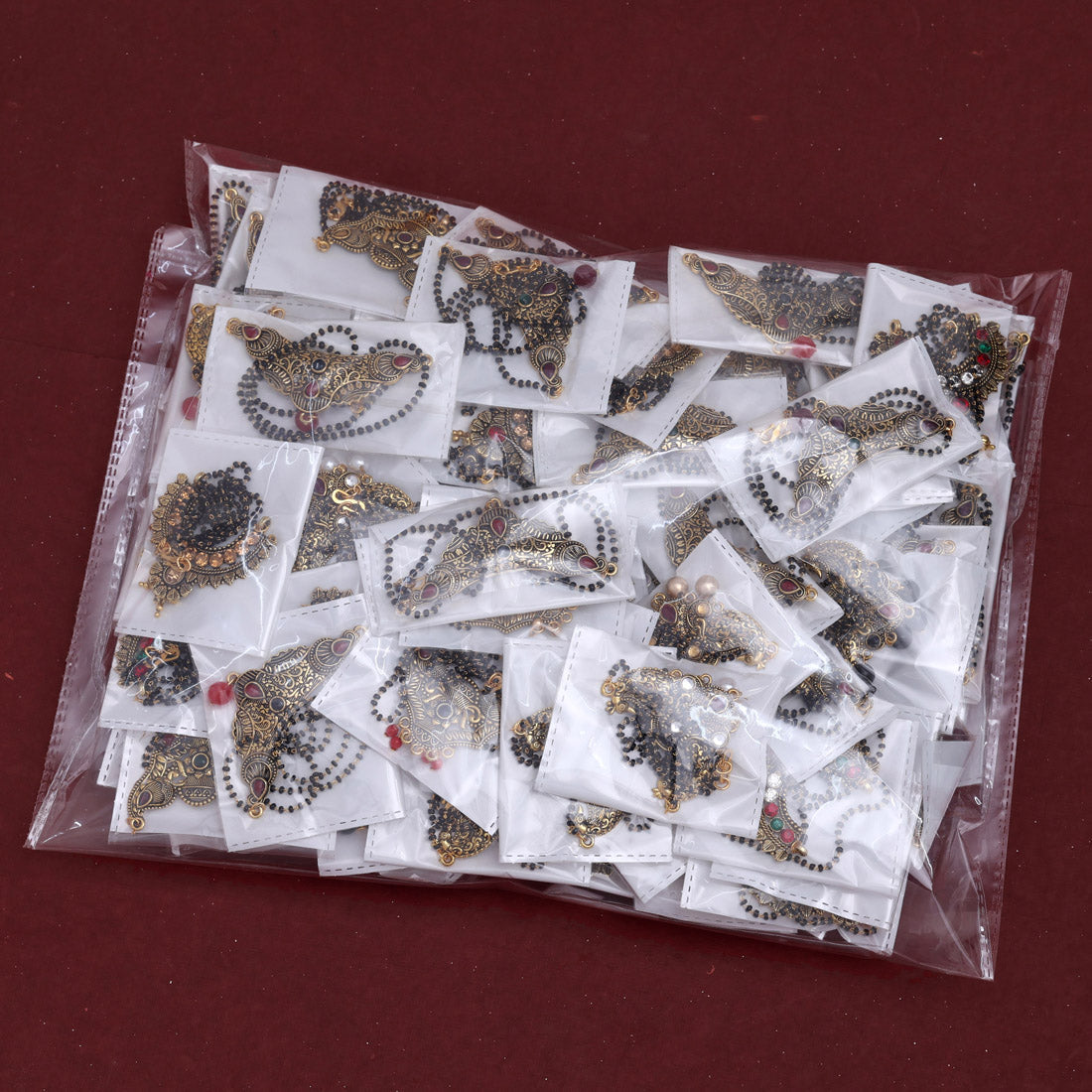 100 Pieces Mangalsutra Assorted Color And Design Combo (MS176CMB)