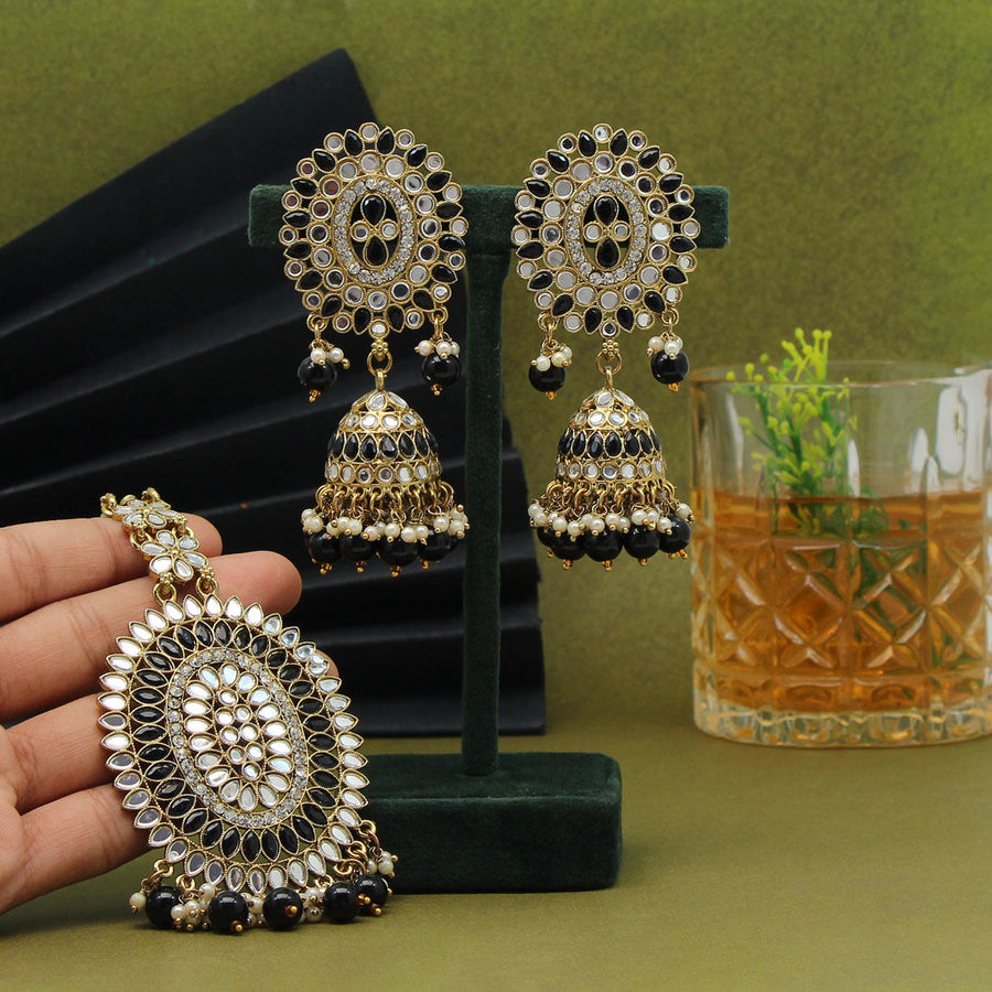 Kaaviya Kundan Earrings – The Pashm