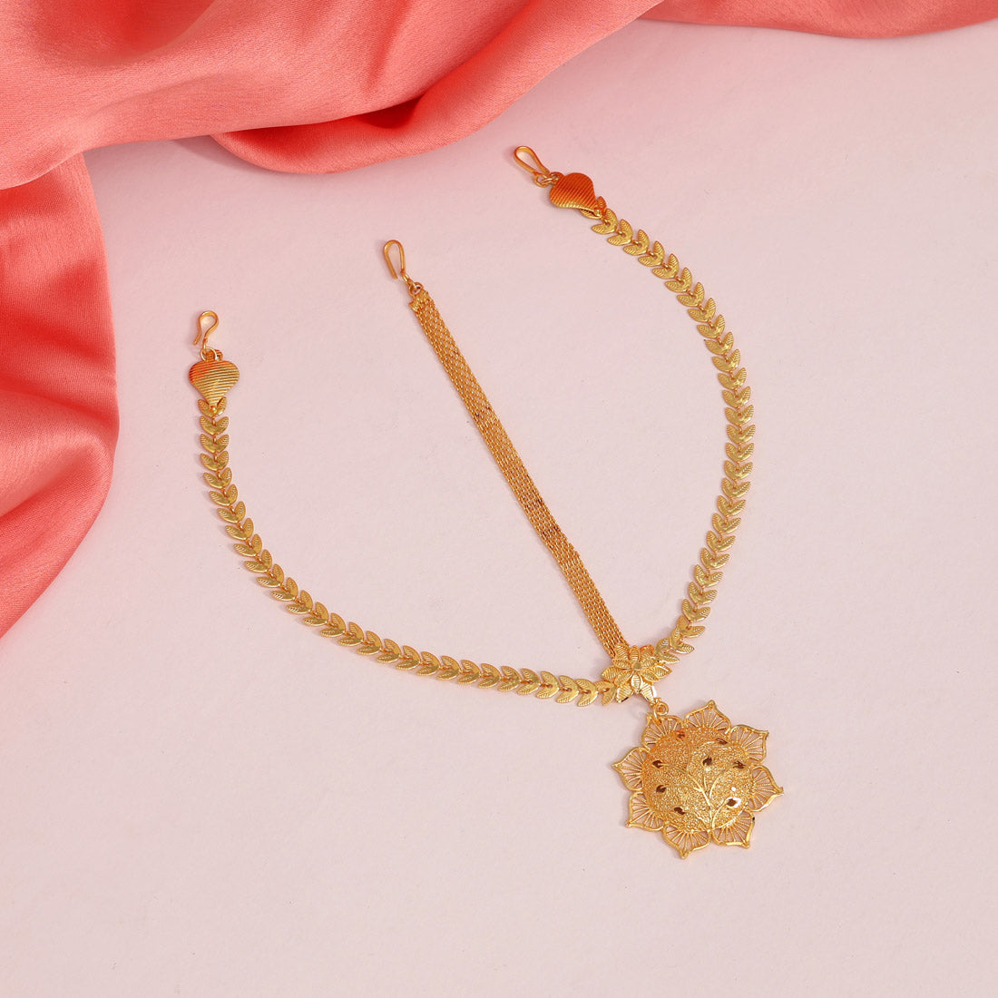 Gold Color Matha Patti (MTP394GLD)