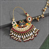Multi Color Kundan & Beads Meenakari Nose Nath (NTH317MLT)