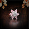 Pink Color Premium American Diamond Rings (PADR472PNK)