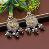Pink Color Premium Oxidised Two Tone Earrings (PGSE2736PNK)