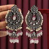 Off White Color Premium Kundan Earrings (PKDE569OWHT)