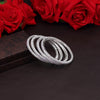 Rainblow Color 1 Set Of Bangle Size: 2.8 (PLKB854RNW-2.8)