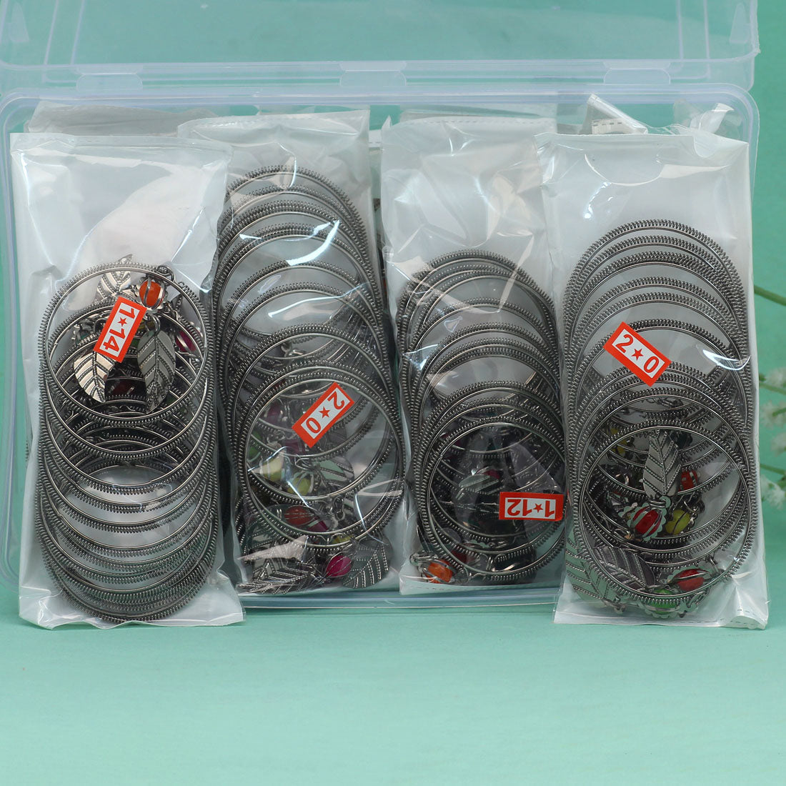 Black Color 10 Set Of Kids Bangles Combo Size(3 Set Of 1.12, 4 Set Of 1.14, 3 Set Of 2.0) (PLKBCMB514)