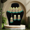 Rama Green Color Premium Meenakari Necklace Set (PMKN506RGRN)