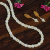 White Color Stone Necklace Set (PN735WHT)