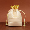 Cream Color 17 Potli Bags (PTB130CMB)