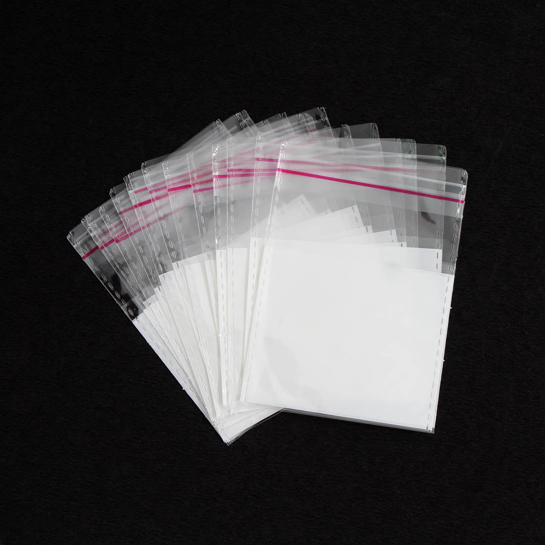 Transparent Self Adhesive Resealable Plastic Jewellery Pouch (Bag) (PTB141CMB)