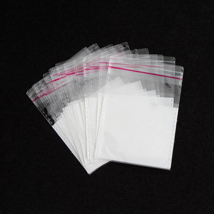 Transparent Self Adhesive Resealable Plastic Jewellery Pouch (Bag) (PTB141CMB)