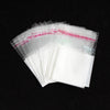 Transparent Self Adhesive Resealable Plastic Jewellery Pouch (Bag) (PTB142CMB)
