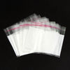 Transparent Self Adhesive Resealable Plastic Jewellery Pouch (Bag) (PTB144CMB)
