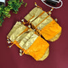 Yellow Color 15 Potli Velvet Bags (PTB166CMB)