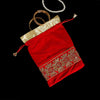 Red Color Velvet 5 Potli Velvet Bags (PTB210CMB)