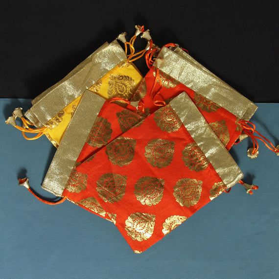 Buy Zardozi and Resham Embroidered Evening Potli Bags Online