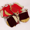 Assorted Color 21 Potli Velvet Bags (PTB232CMB)