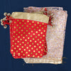 Assorted Color And Design 20 Potli Velvet Bags (PTB233CMB)
