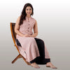 Peach Color Straight Kurta (RK200PCH-L)