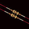 Gold Color Combo Of 2 Pieces Rakhi (RKH347CMB)