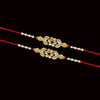 White Color Combo Of 2 Pieces Rakhi (RKH351CMB)