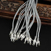 Silver Color 12 Pieces Of Adjustable Rope(Dori) For Necklace Jewellery Raw Material (ROPE102SLV)
