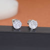 Silver Color Stud Earrings Combo Of 12 Pairs (STUD192CMB)
