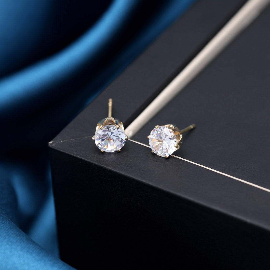 White Color Stud Earrings Combo Of 60 Pairs (STUD207CMB)